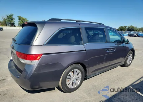 2014 Honda Odyssey Exl из США, поврежденный, VIN 5FNRL5H61EB080258